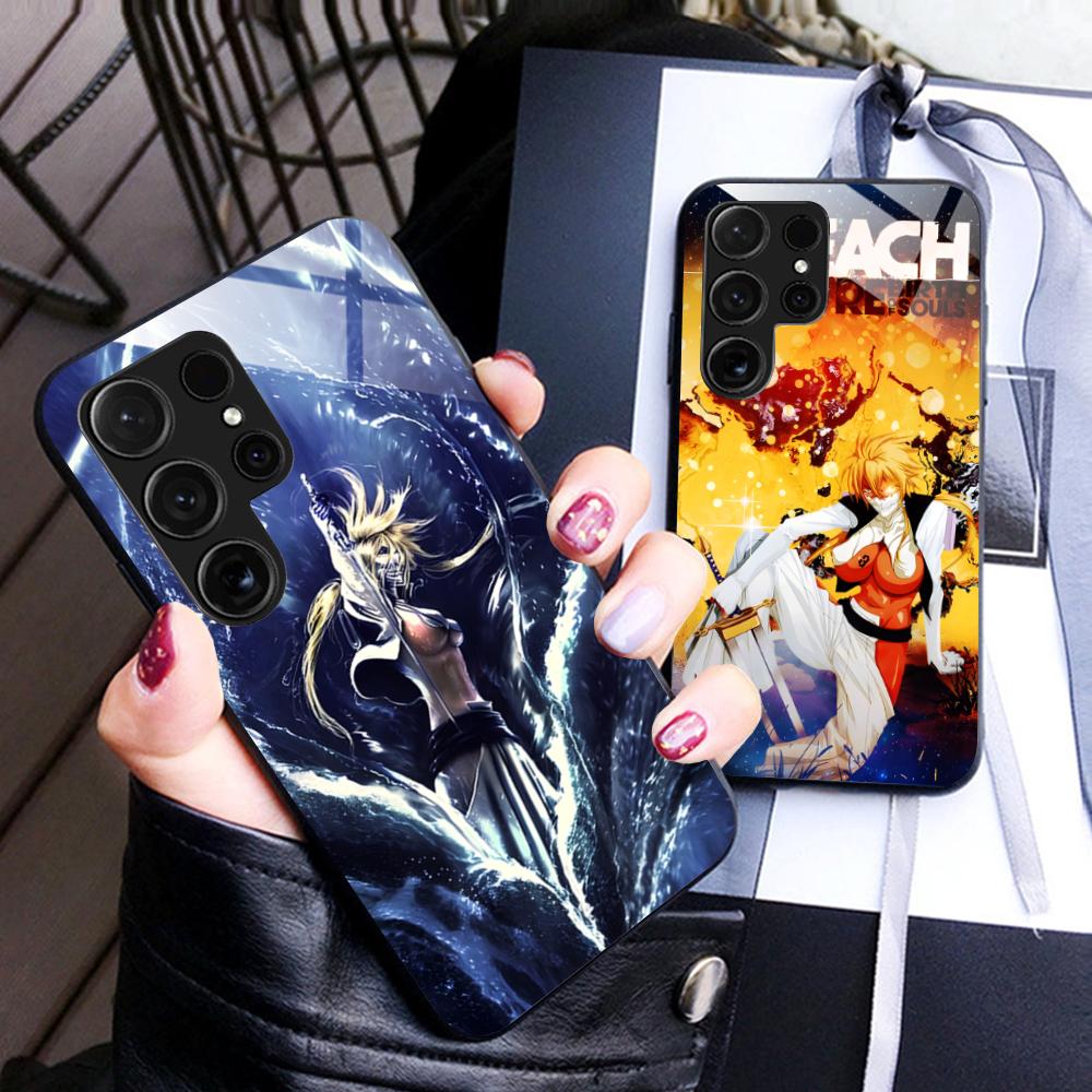 Bleach Tier Harribel Cell Phone Case for Samsung Galaxy S26 S25 S24 S23 S22 S21 S20 Note20 Plus FE Ultra Glass Colorful Cover