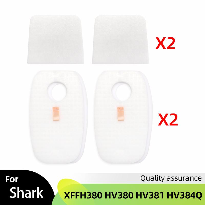 

Pre and Post Filters Replacement For Shark Rocket DuoClean HV380, HV380W, HV381, HV382, HV383, HV384Q Part XFFH380 XPSTFH380