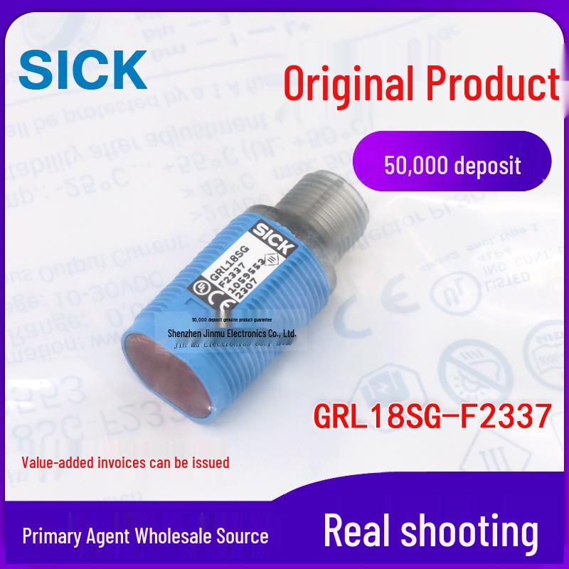 Genuine GRL18SG-F2337 Retro-reflective Photoelectric Sensor Switch Reflector Separate