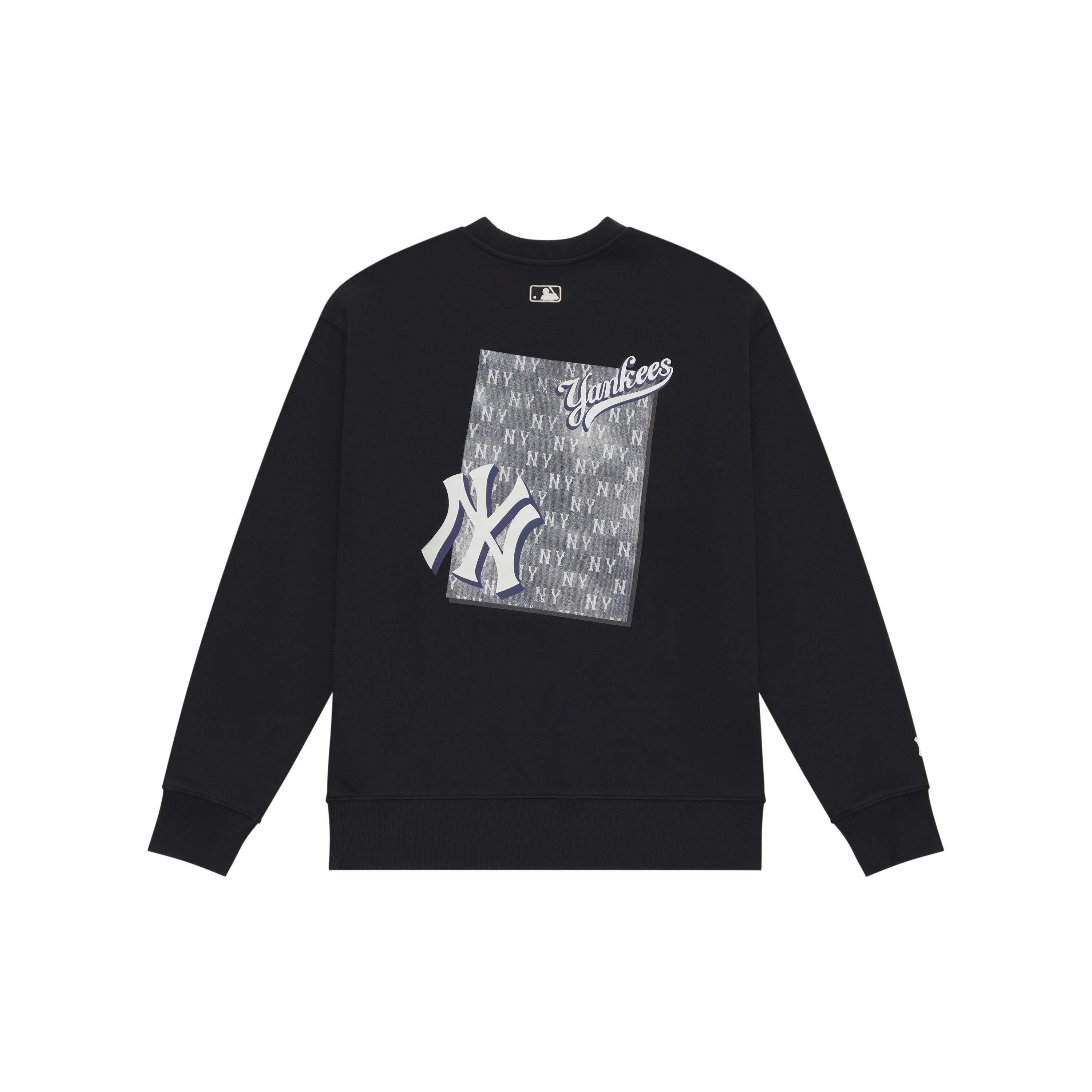 MLB New York Yankees 24FW Sweatshirt Unisex Black 3AMTM1544-50BKS XS