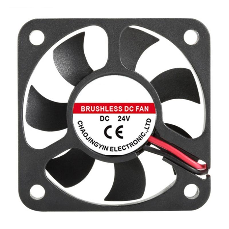 

High Efficiency DC5010 Cooling Fan Quiet Operation Hydraulic Bearing Technology 5/12/24V For Electronics and Servers