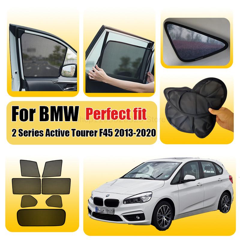 For BMW 2Series Active Tourer F45 2013- Car Front Shield Window SunShade Windshield Rear Side Window Curtain Sun Shade Visor