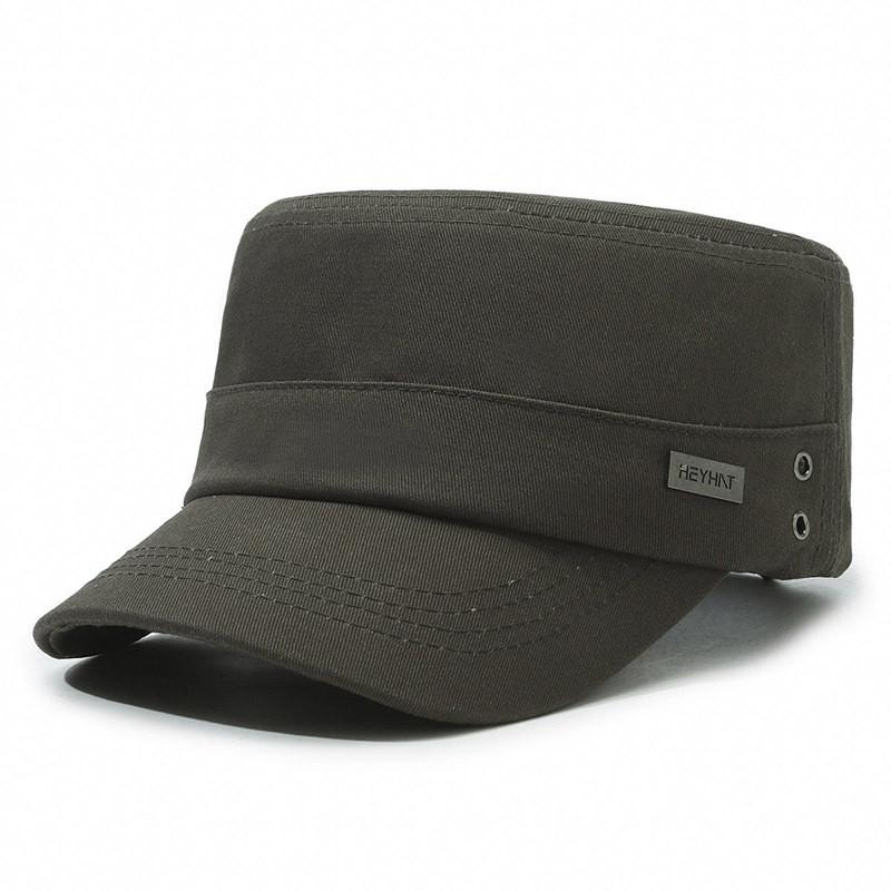 

Outdoor Cotton Baseball Cap For Middleaged Men With Breathable Adjustable Fit армия зеленый