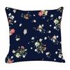 45X45CM Modern Watercolor Floral Print Pillowcase Living Room Sofa Office Seat Car Cushion Cover Home Decor  Wholesale