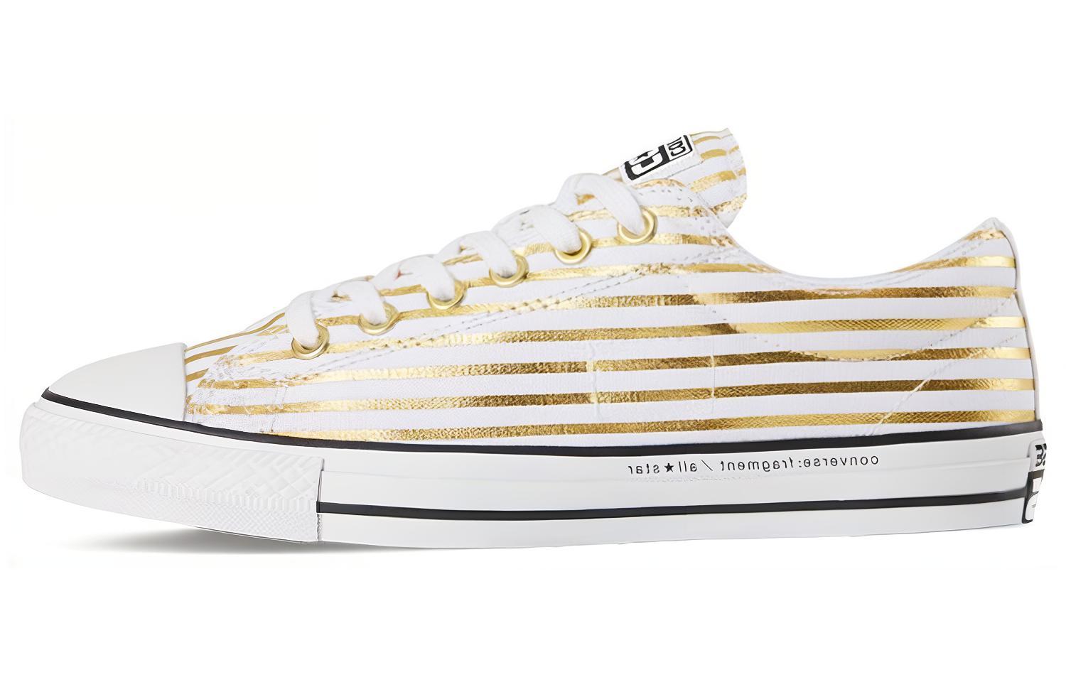 Chuck Taylor All Star Fragment Design x Chuck Taylor All Star Converse Низкие Золотая полоска 148371C 45
