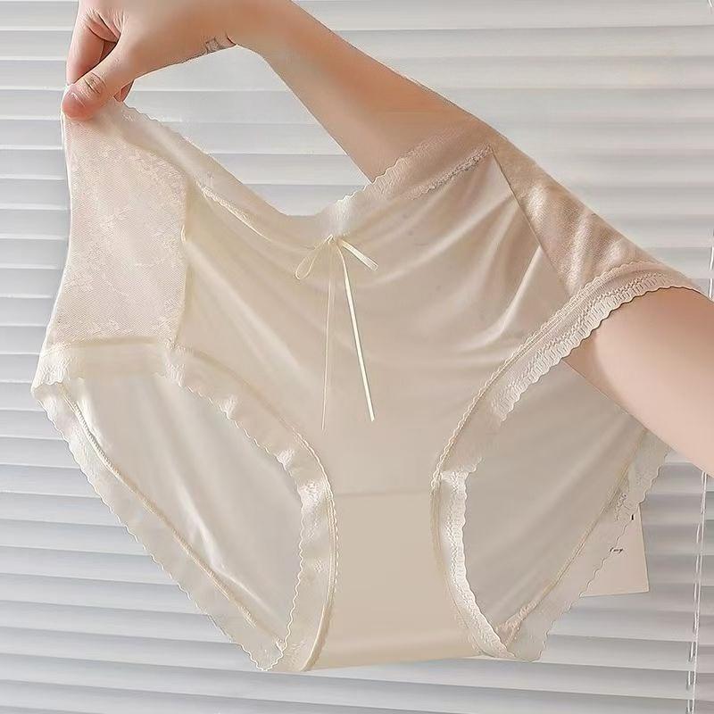 Plus Size Brief High Waisted Lingerie Lightweight Plus Size Underwear Female Light Thin Panties Women Antibacterial Crotch Sexy Pantys for Women