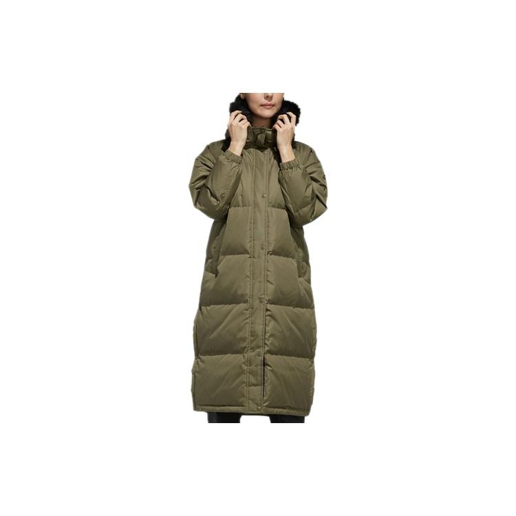 (WMNS) adidas FUR Long Down Jackets Green Women s EH3981 XXL
