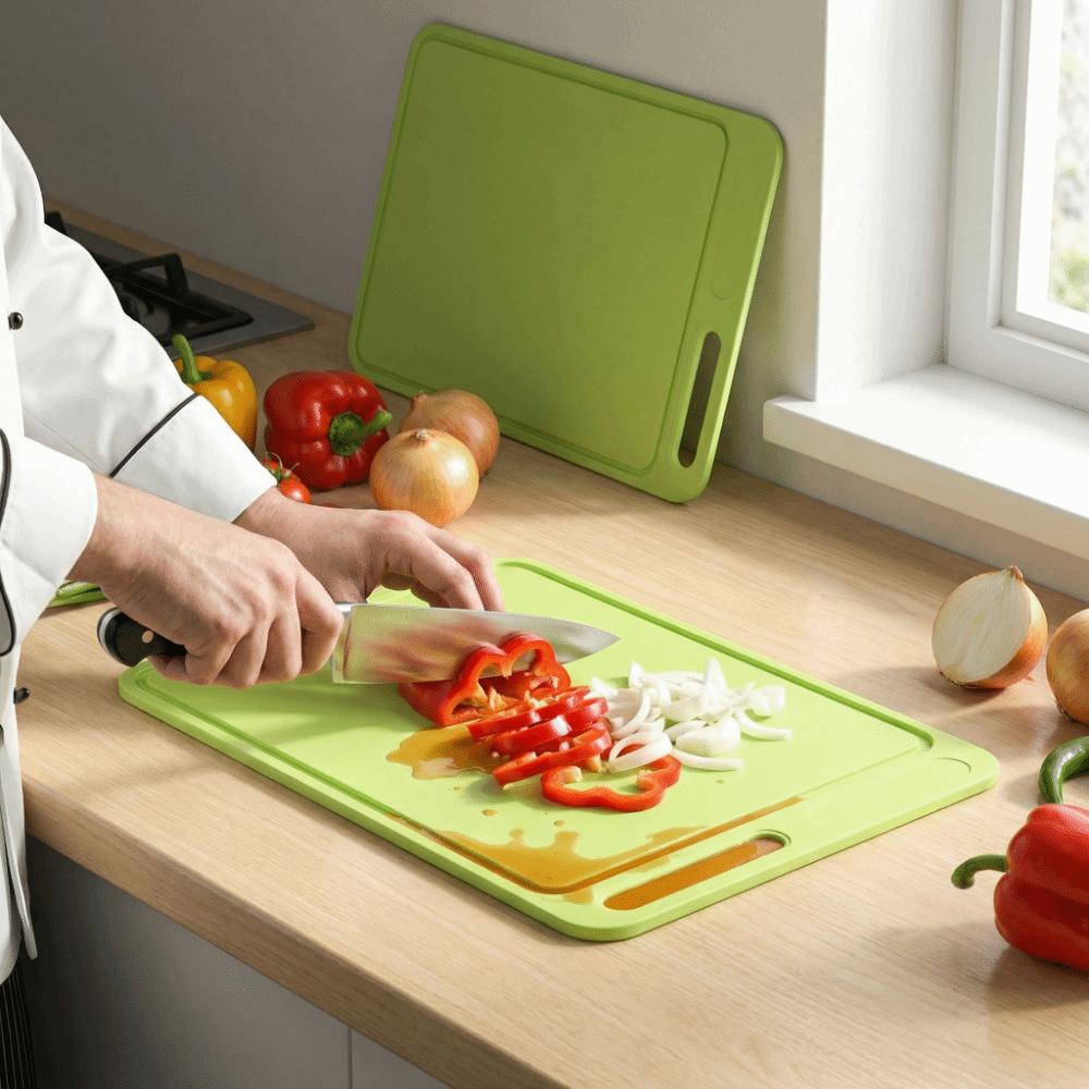 Soft Silicone Cutting Board Hanging Cutting Block Mat Kitchenware Chopping Block  Camping