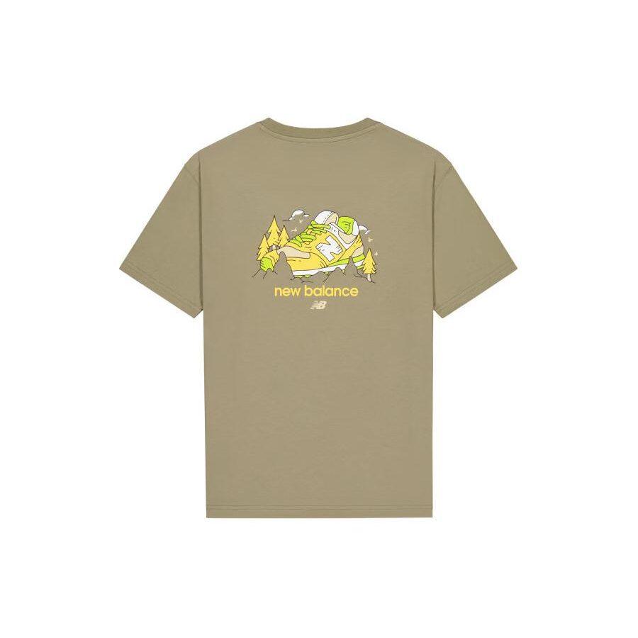 New Balance New Balance NB T Shirt Men's Olive Green AMT41362-CGN