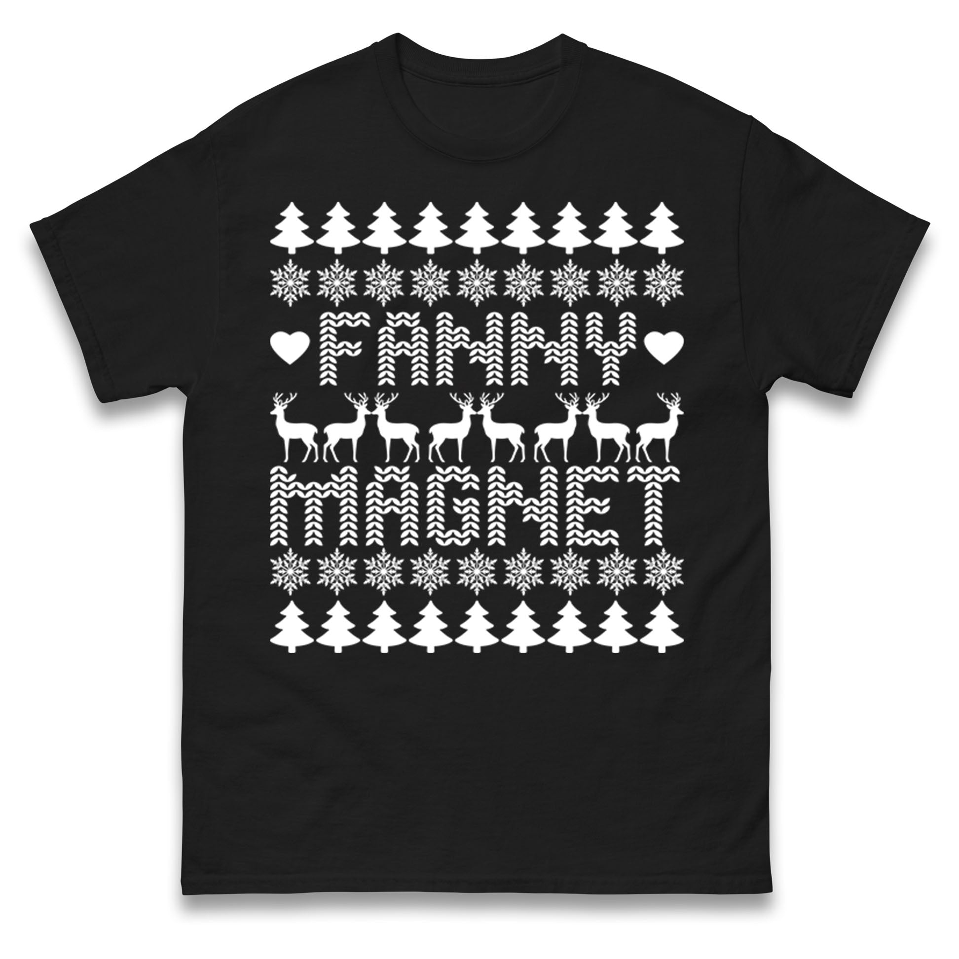 Fanny Magnet Christmas T Shirt Tshirt Mens Womens Unisex Tops Tees M