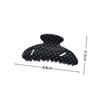 Pinza per Capelli Vintage con Stampa Pois Acrilica di Grandi Dimensioni a Forma di Squalo Fermaglio Semplice Elegante Fermagli per Capelli Accessori per Capelli da Donna