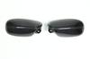 Magical Racing Racer Replica Motorcycle Type with Twill Carbon Fiber Long Type A Model Mirrors, 1, Head, Black, Stem, 45mm, [Mounting Pitch 27-41mm],