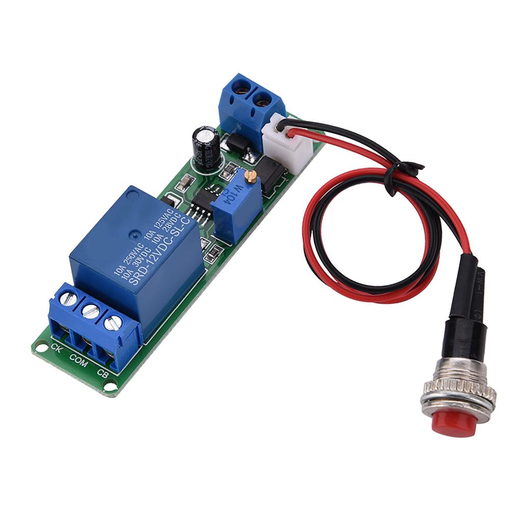 DC 12V Adjustable Timer Delay Turn OFF Module Timing Relay Time Switch 1 10sec