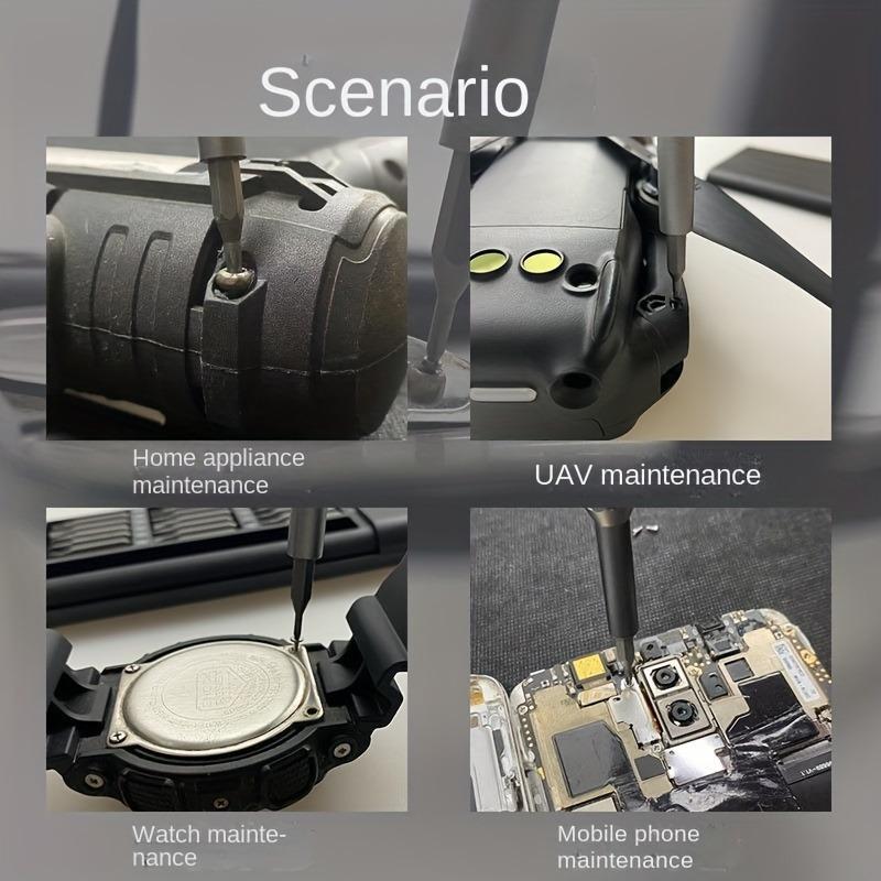 24 Piece Set of Precision Screwdrivers,suitable for Disassembling Mobile Phones,home Computers,cross Shaped and Irregular Shapes