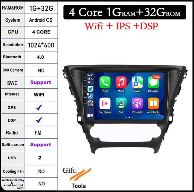 

9 DSP Android 14 System For Toyota Avensis 2018 2019 2020 Car Radio Multimedia Navigation GPS Stereo Player Auto BT Wifi