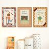 Silly Goose Deeply Loved by Jesus Nursery Wall Art Pictures Christian Nursery Decor Cute Goose Bunny Bear Poster Kids Prints