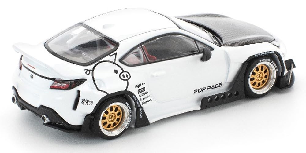 Genesis Company Pop Race X Enigma Scale PANDEM GR86 CRYSTAL WHITE PEARL PRE0014 1/64 - (Finished Model)