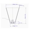 Smoke Cone Leak Detector Silicone Universal Cone Adapter for Automotive EVAP Leak Locator Tester