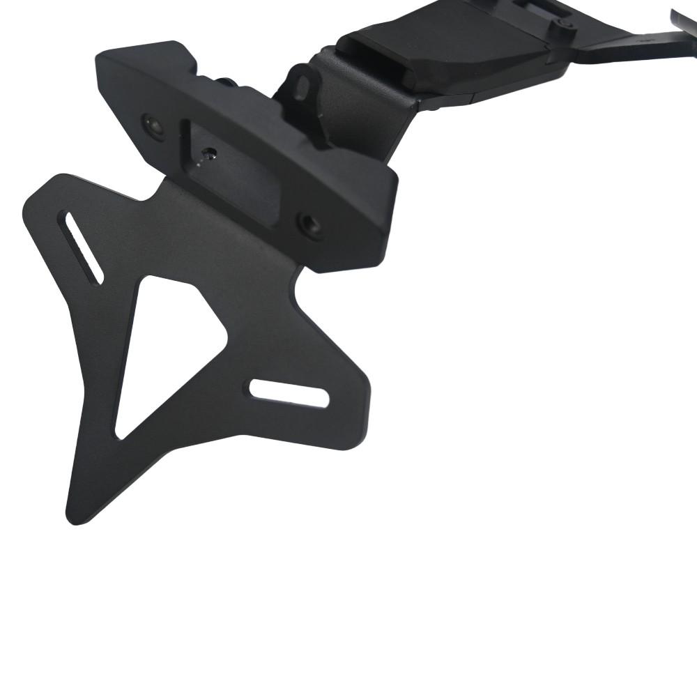 For DUCATI Diavel 1260 2019-2022 Motorcycle Rear Short Tail Stock License Plate Holder Tailstock Bracket LED Light