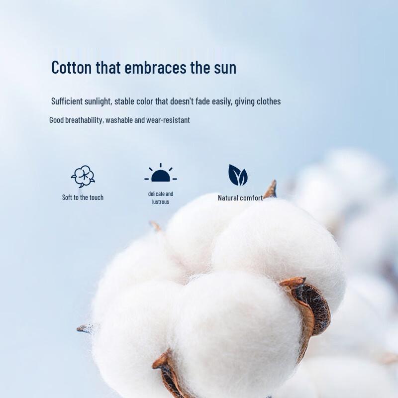 NÁS. POLO ASSN. Pánský úpletový svetr s kulatým výstřihem z čisté bavlny