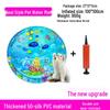 Douyin Cartoon Pet Inflatable Water Mat - Scratch-Resistant and Thickened for Cats