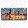 National Tourist City Plaques Metal Plate London Hawaii Venice Retro Metal Tin Signs Wall Decor Garage Car Club Living Room Home