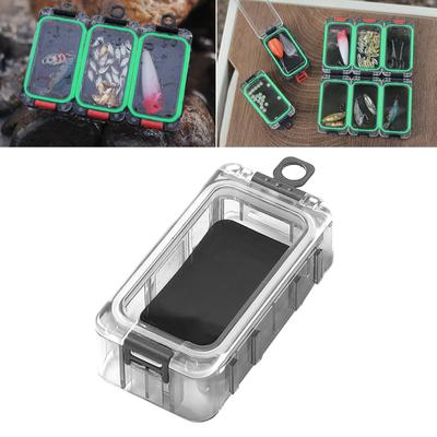 Tackle Box For Fishing Portable Fishing Tackle Storage Box Water Resistant Magnetic Luminous Tackle Box For Fishing Lure