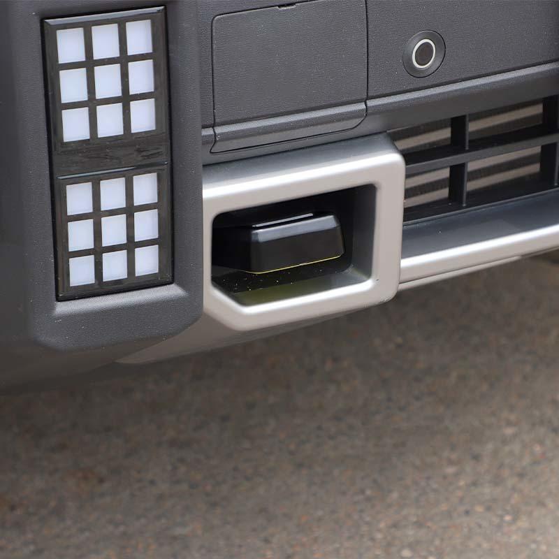 Car Front Bumper Trailer Hook Decoration Cover For Jetour Traveler 2023 Up For Jetour Shanhai T2 2024 Up  Exterior Accessories , ABS Plastic