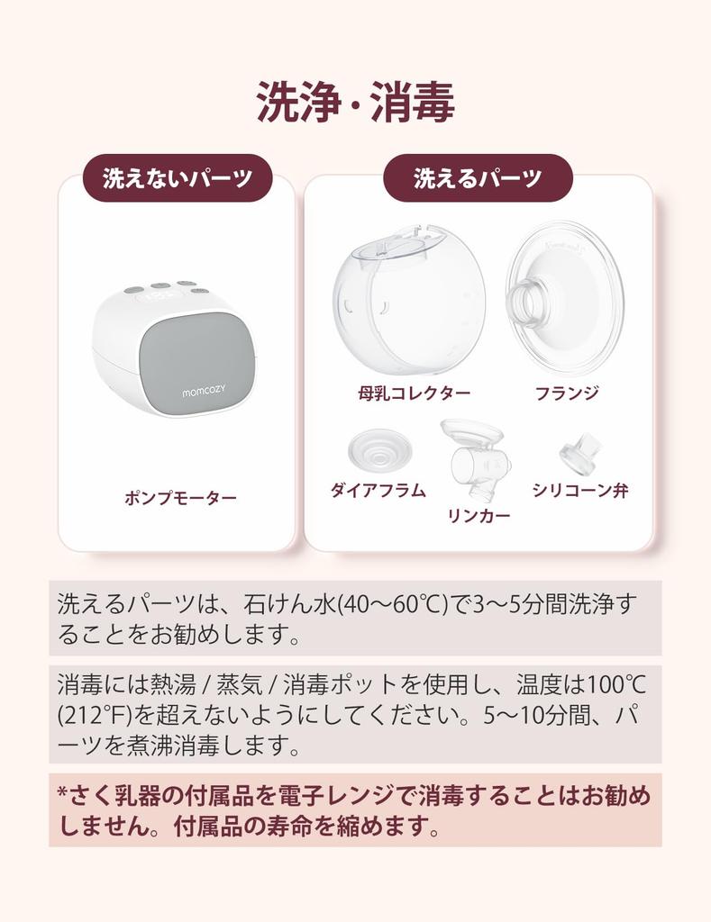 Momcozy S9 Pro Electric Breast Long USB LED Portable Electric Breast 2 9 Adjustable Set of Gray Hands-Free Pump, Life, Charging, Display, Pump, Modes,