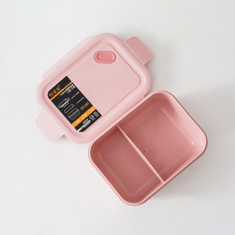 MeyJig Lunchbox, Gesundes Material PP, Obstsalat, Lunchbox, Lebensmittelbehälter, Anzug für Büro/Schule, 1200 ml