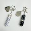 Stainless Steel Metal Net Pocket Lipstick Hand Cream Bag Keychain Charm Bag Accessories Silver/Gold Color Lip Balm Keychain