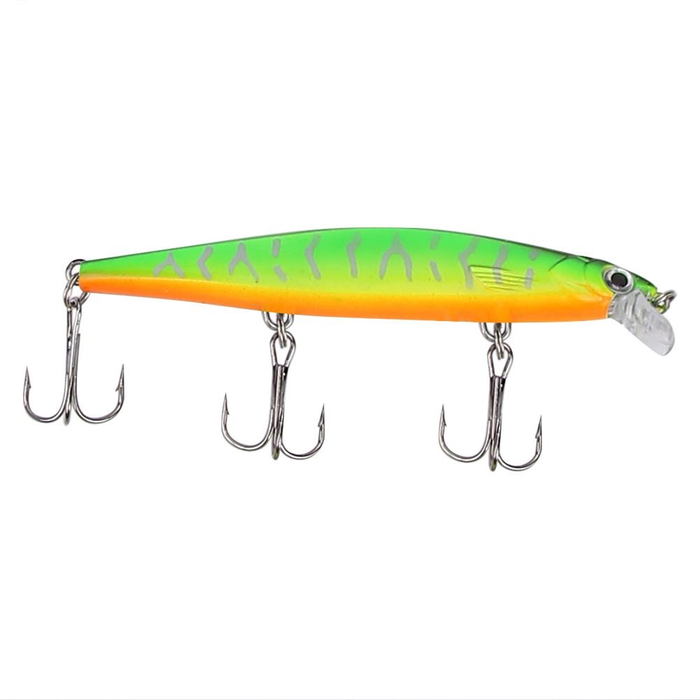 HENG JIA 11CM Vivid Lures искусственная приманка для ловли пескаря с крючками(К)