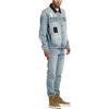 Puma Casual Sports Polo Denim Jacket Outdoor Jacket Men Jacket Blue 575588-77