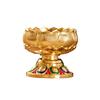 Alloy Tealight Candle Holder Cup Table Centerpiece Delicate Lotus Shape Ghee Candlestick for