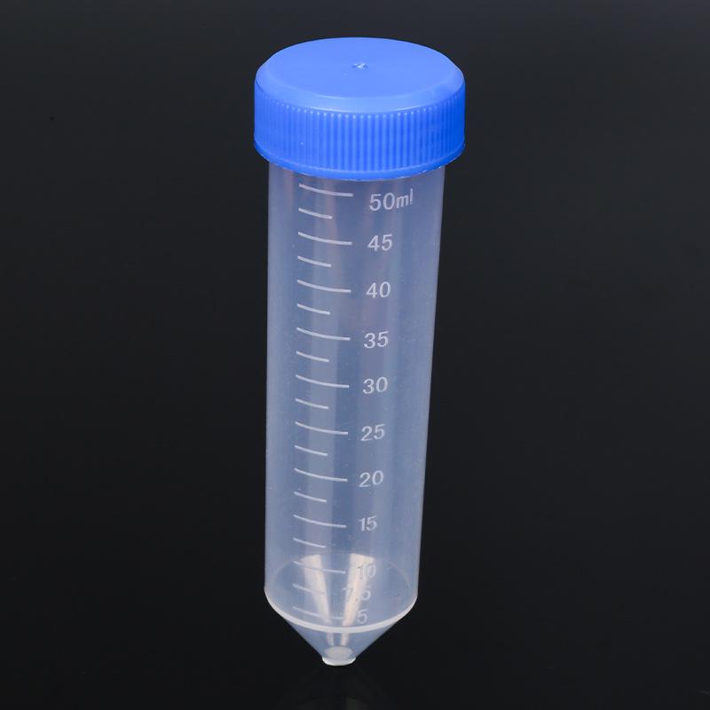 Plastic Centrifuge Test Tubes with Lids: 0.2ml, 0.5ml, 1.5ml, 2ml, 7ml, 15ml, 20ml, 50ml, 100ml