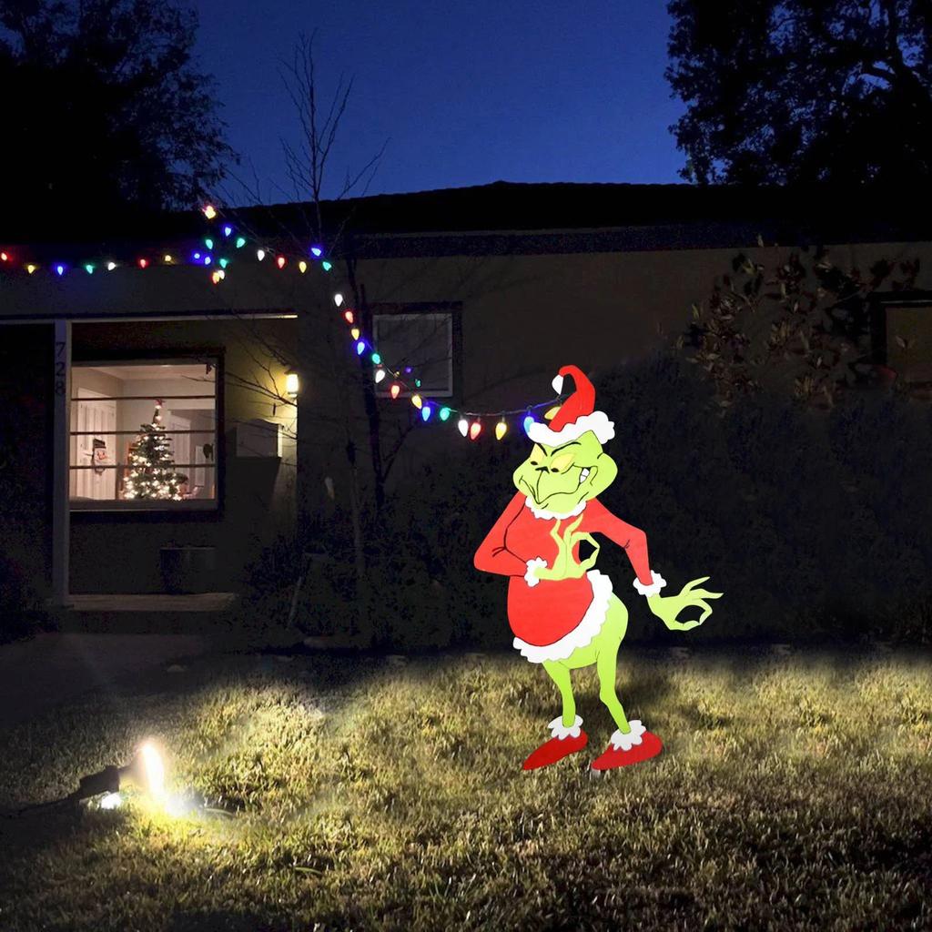 Christmas Lights Yard Funnying Decoration Christmas Decoration Outdoor Festivity To The Occasion