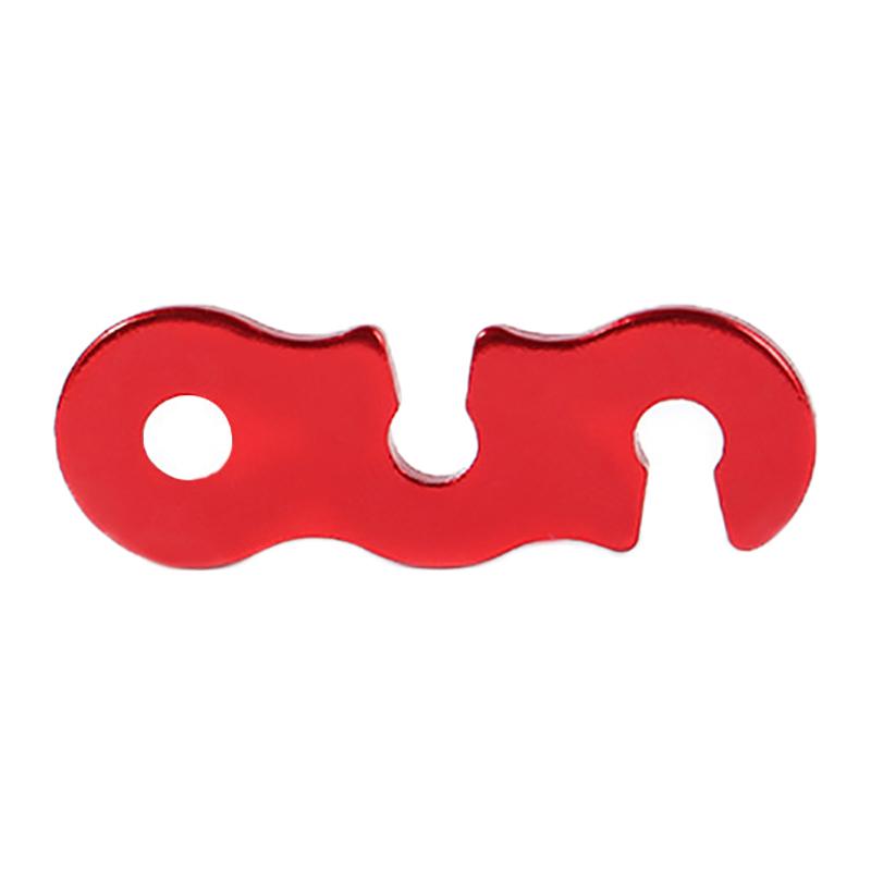 10Pcs Adjustable Camping Tent Cord Rope Buckle S Type Tensioners Fastener Kit Outdoor Gadgets Camping Tents Securing Accessories