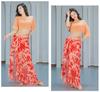 French Belly Dance Costume - Mesh Performance & Practice Set for Girl Groups