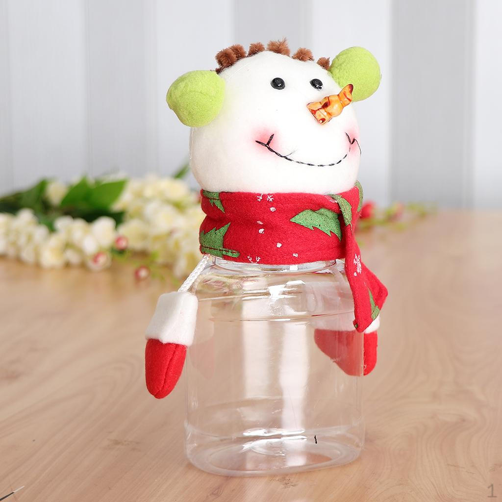 Gift Bag, Santa/Snowman/ Elk Candy Jar, Party Decoration Snowman