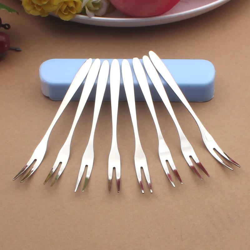 Kreatives Süßes 304 Edelstahl Obstgabel Set