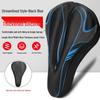 Bicycle Seat Cushion: Super Soft Silicone, Thickened Shock Absorption for Road and Mountain Bikes