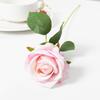 5PCS Silk Luxury Rose Artificial Flower Rose Long Branch Wedding Bridal Decor Fake Valentine's Day Christmas Home Decoration
