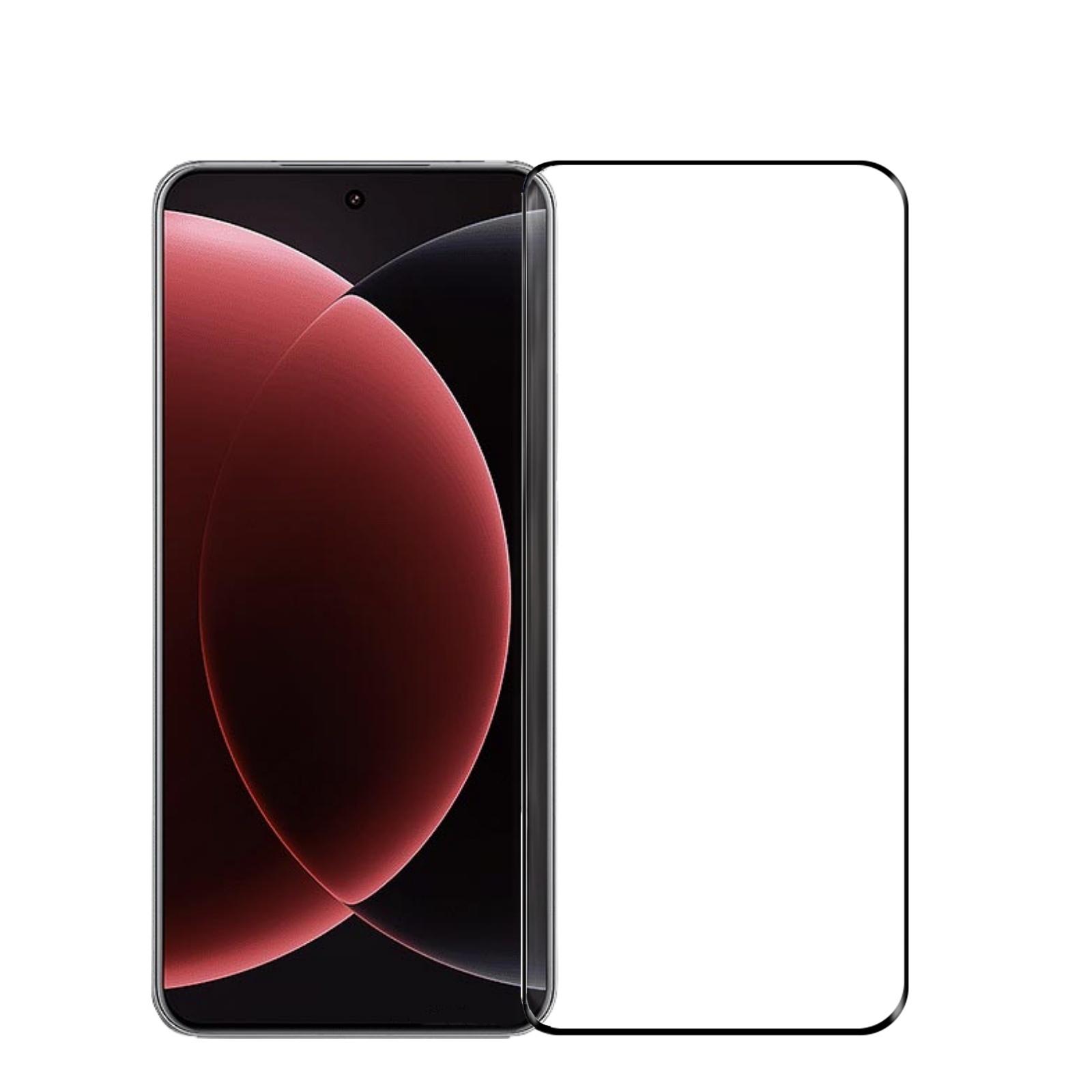 

Для Xiaomi 15 Ultra Захисне скло PINWUYO 3D Гаряче гнуте Загартоване скло Black