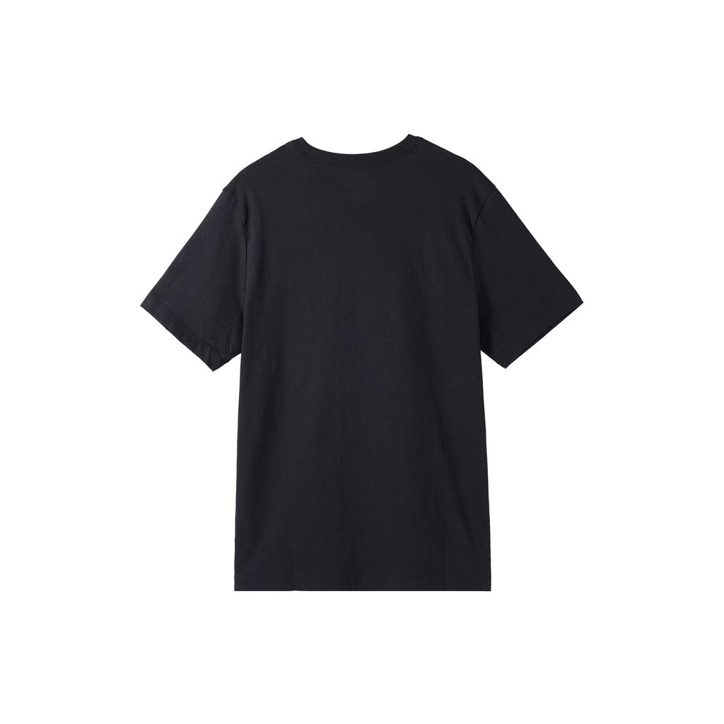 Jordan Graphic Print Crew Neck T-Shirt Men Tops Black DQ7381-010