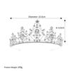 European & American Retro Luxury Alloy Bride Crown: Noble Hollow Headwear Photo Styling Accessory for Wedding Dresses