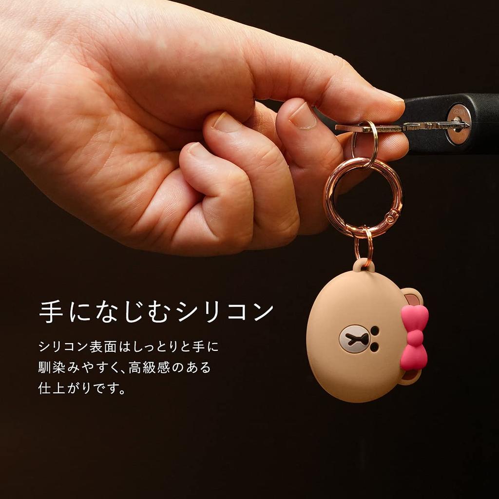 [elago] AirTag 2 1 Compatible Case LINE Friends Officially Licensed