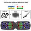 Multifunctional Push-Up Board: Foldable Chest & Ab Trainer for Men and Women