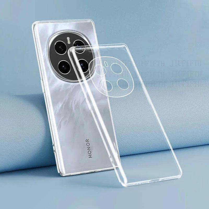 Ultra dünne durchsichtige weiche TPU Handyhüllen für Huawei Honor Magic 7 Lite 7pro 6 Lite 5 Pro Transparente Kameraobjektiv-Schutzhülle