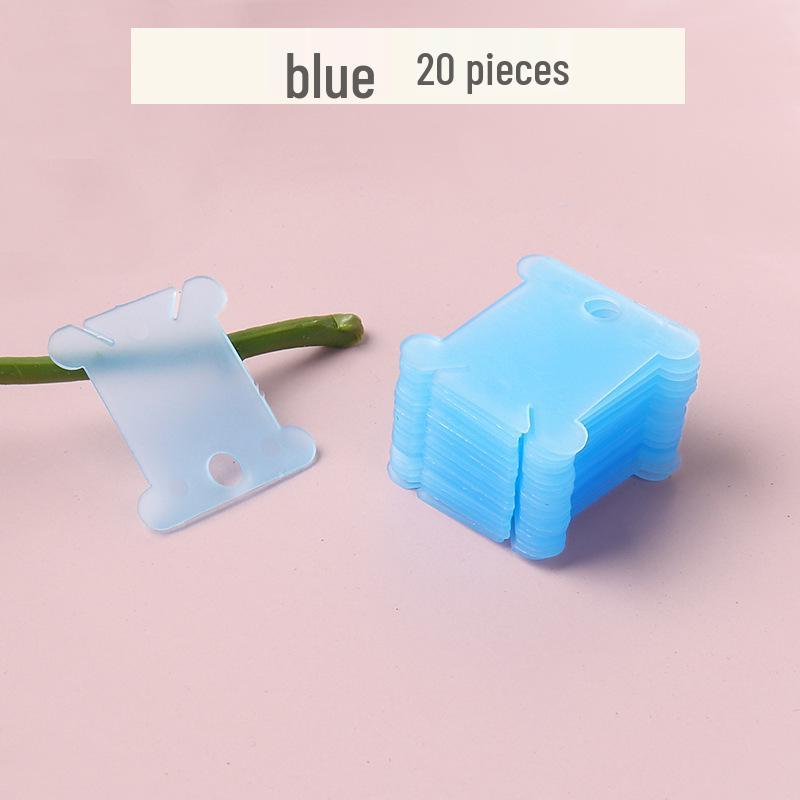 Colored Plastic Thread Organizer & Winding Board for Cross Stitch Embroidery Floss