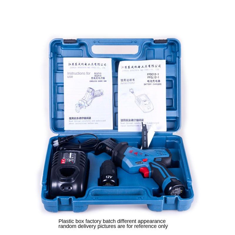 Dongcheng Rechargeable Horse Knife Saw DCJF15 (E) Lithium Battery Reciprocating Saw Woodworking Saw Metal Saw Dongcheng Power Tools